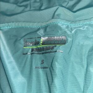 For bundles only - Jamie Sadock Sunsense golf top long sleeve V-neck Teal S